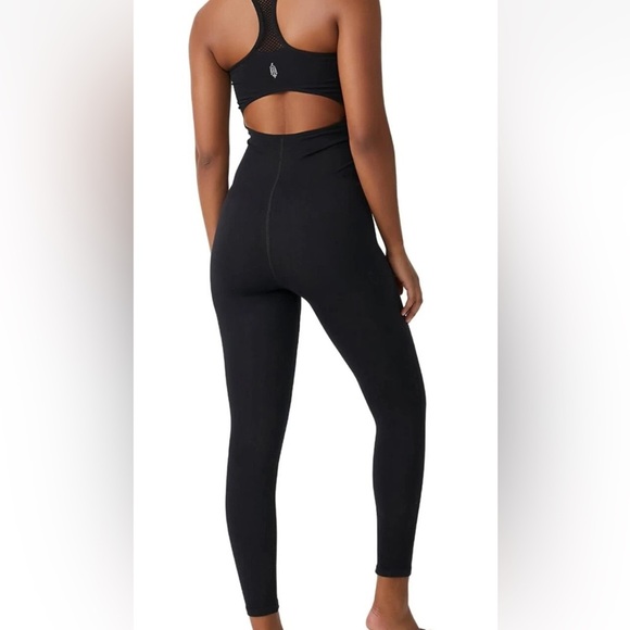 NWT Free People Movement Black Free Style Jumpsuit- XS/S - Picture 3 of 6